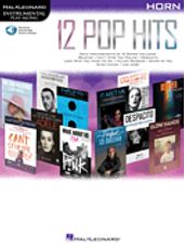 12 Pop Hits - Horn (Book/Audio Access)