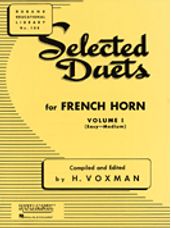 Selected Duets for French Horn Volume 1 (Easy to Medium)