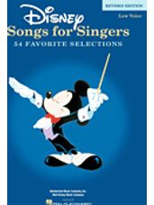 Disney Songs for Singers (Low Voice)