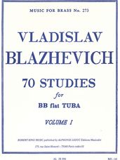 70 Studies for Bb Tuba - Volume I