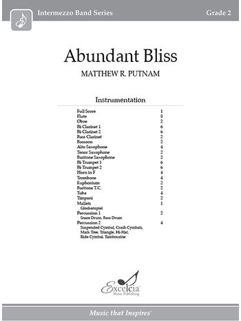 Abundant Bliss (Full Score)