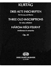 3 Old Inscriptions Op.25