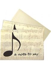 Boxed Notecards - A Note to Say....