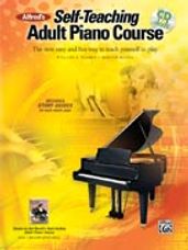 Alfred's Self Teaching Adult Piano Course (Book/Audio)