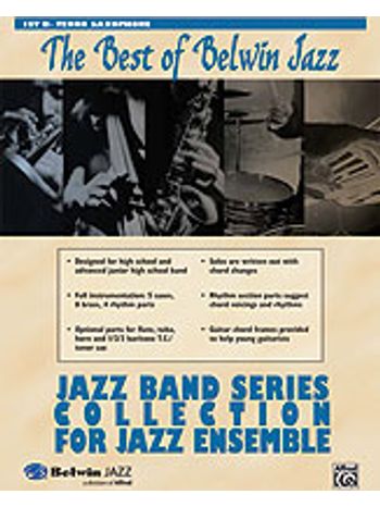 Best of Belwin Jazz: Jazz Band Collection for Jazz Ensemble [1st Tenor Saxophone]