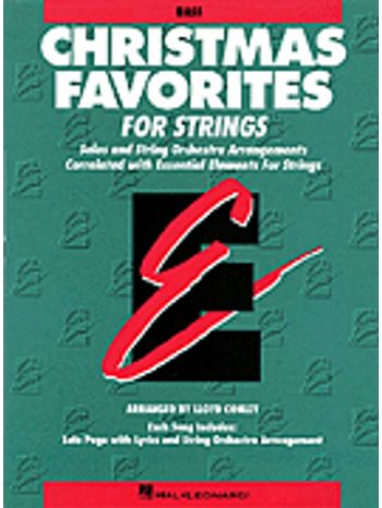 Essential Elements Christmas Favorites for Strings [String Bass]