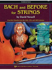 Bach And Before For Strings (Conductor Score)
