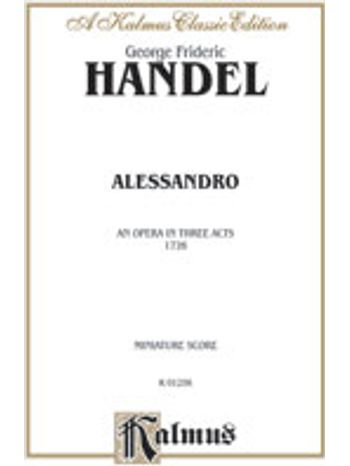 Alessandro (1726) [Voice]