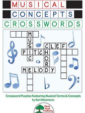 Musical Concepts Crosswords (Puzzles Featuring Musical Terms & Concepts)