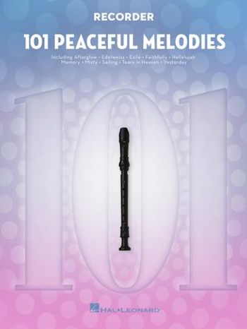 101 Peaceful Melodies - for Recorder
