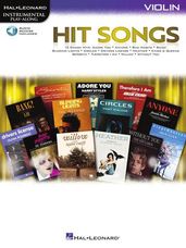 Hit Songs - Violin (Book/Audio)