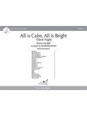 All is Calm, All is Bright Silent Night (Full Score)