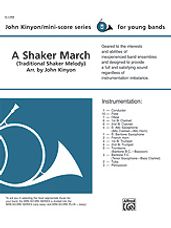Shaker March, A  [Score Only]