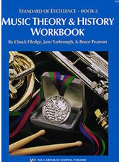 Music Theory & History Workbook - Book 2 (Standard Of Excellence)