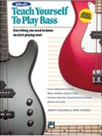 Alfred's Teach Yourself to Play Bass (Book & CD)