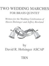 Two Wedding Marches for Brass Quintet