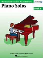 Hal Leonard: Piano Solos Book 4 - Book/CD Pack