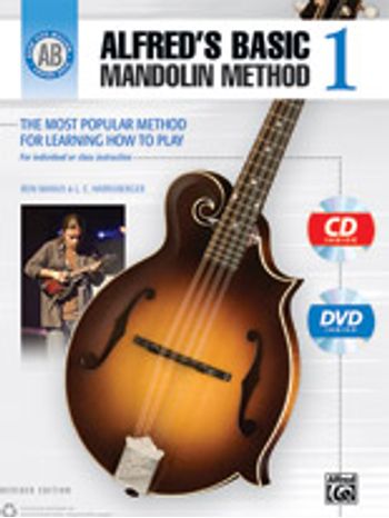 Alfred's Basic Mandolin Method 1 (Revised) Book/CD/DVD